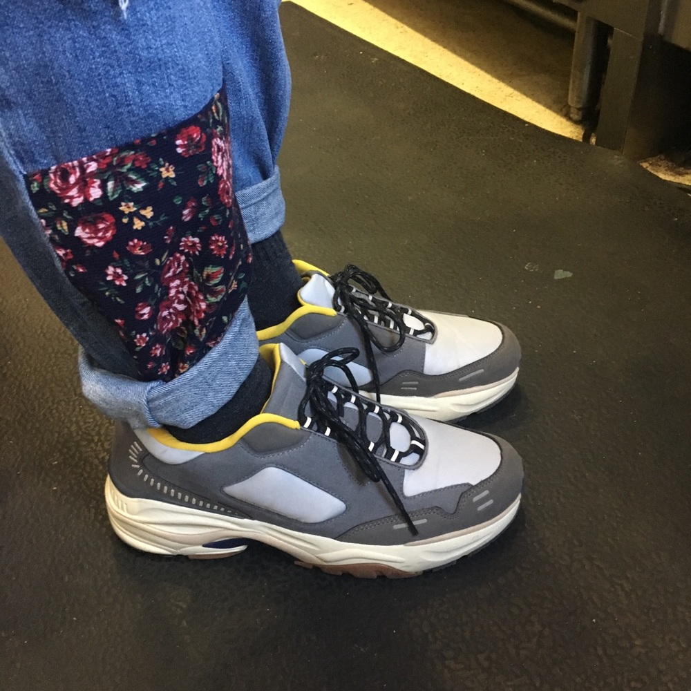Zara chunky dad shoes